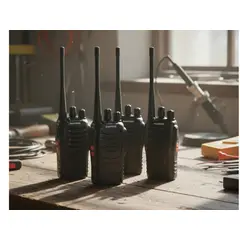 BAOFENG - Pack X4 Radio Transmisor Walkie Talkie Bf-888s Negro