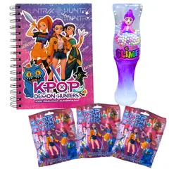 GENERICO - Box Regalo Papelería Huntrix De Las Guerreras Del Kpop Rumi