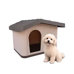 COOL PETS - Casa Para Perro Pequeña Café 75x64x52Cms