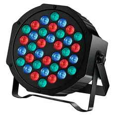GENERICO - Foco Fiesta 36 Led Rgb Dmx Luces Audioritmico Carrete Colors
