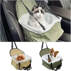 MOVI - Asiento de Seguridad para Mascotas en Auto Cama Elevada Antideslizante