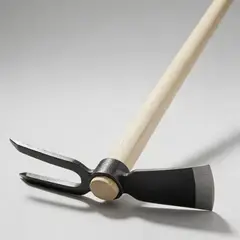 GENERICO - Mango Azadón Combinado Azadilla madera Nacional Eucalipto