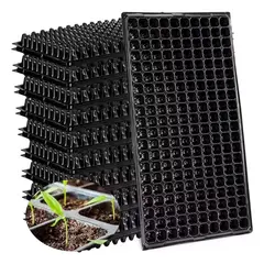 KINDA NICE - Pack 12 Almacigueras Bandejas Rígidas 200 Cavidades