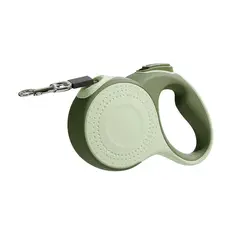 ATURE - Correa Perro Automática Verde Retráctil 8mts Soporte Bolsas Verde