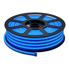 GENERICO - Cinta Neón Led Azul 12V 6W/m 50 metros