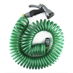 OKAY - Manguera Extensible Con Pistola 15 Mts Rayun Color Verde