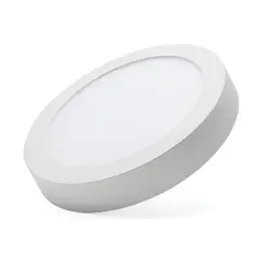 GENERICO - Foco Panel Led Redondo Sobrepuesto 18w Luz Fría