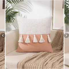 ANGELES DEL HOGAR - PACK DE 2 FUNDAS DE COJIN 45X45CM