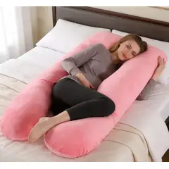 HOMER OUTDOOR - Almohada Maternidad Para Lactancia Comfort Rosa Geométrico Maternal