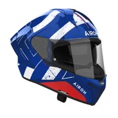 AIROH - Casco para moto Matryx Scope Light AzulRojo Brillo_.