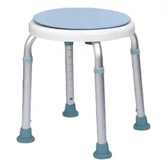 GLOMED - Piso De Baño Ducha Giratorio Antideslizante Altura Ajustable