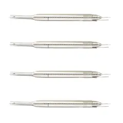 GENERICO - Kit 4 Repuesto Quemador Tubular Ajustable Universal (35 a 49,5 cm) Parrillas a Gas