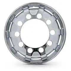 GENERICO - TAPA DE RUEDA DELANTERA CROMADA TIPO EUROPEO