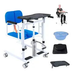 GENERICO - Silla Ruedas Transferencia Traslado Comodo Baño Hidráulica