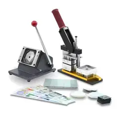 TODOK - Máquina De Hacer Imanes 5x5 + Cortador + 100 piezas