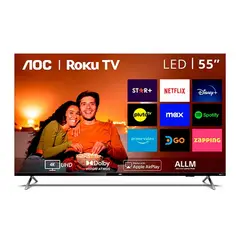 AOC - Smart Tv Led Uhd 4k 55" 55u6125-43i - Caja Reciclada