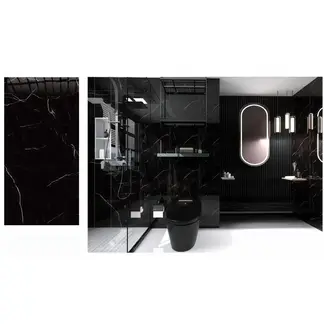 GENERICO - 10 Laminas Papel Mural Mármol Ladrillo Pared Y Piso 60x30cm