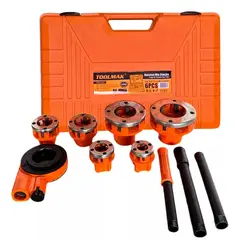 GENERICO - Set Juego De Terrajas Manual Para Tubo 6 Piezas