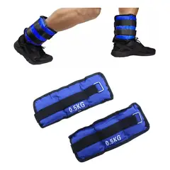 GENERICO - Pesas Para Tobillos Tobilleras Con Peso Pesas Ejercicio 500g