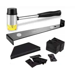 OFERTABKN - Kit Instalación Piso Flotante Profesional Con Martillo Goma
