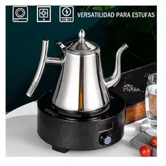 OFERTABKN - Tetera Infusor Acero Inoxidable Para Té Y Infusiones 1 Litro