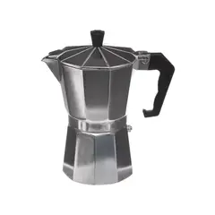 SECRET DE GOURMET - Cafetera Italiana Acero Inoxidable 6 Tazas