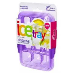 SISTEMA - Cubetera con tapa para 12 hielos - Fabricado en Nueva Zelandia