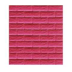 OKAY - Pack 10 Lamina Papel Mural Autoadhesivo 3d Ladrillo 70x77