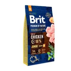 BRIT - PREMUM by Nature DOG Junior 15 kilos RAZA MEDIANA