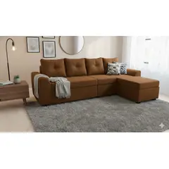 DECO OUTLET - Seccional Modular Bruselas 4.1 en Felpa