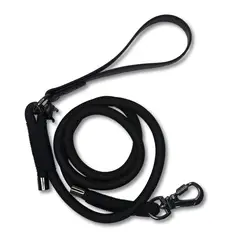 PETLOUNGE - Correa De Paseo Easy Glam Mascotas Perros 1.5m - Negro