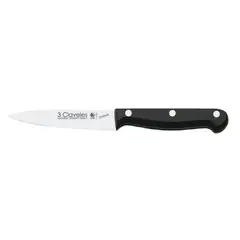 3 CLAVELES - Cuchillo Inox Uniblock Verduras 10 cm