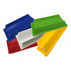 PASTELERIUS - X5 Porta Completos Plástico Completero Reutilizable Hot Dog Porta hotdog