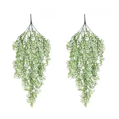 ATURE - 2 Pcs De Plantas Artificiales Colgante Vid De Flores 80cm