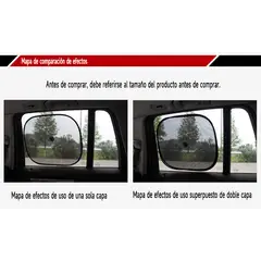 GENERAL - 5pcs Malla Electrostática Parabrisas Para Coche