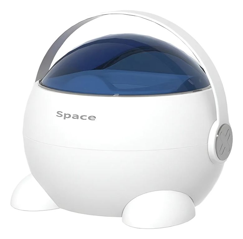 Asiento Inodoro Para Bebe Diseño Espacial Portátil Blanco