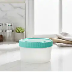 GENERICO - Set 4 Potes Contenedores De Alimentos Tapa Rosca