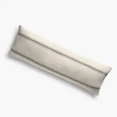 CALMA HOUSE - Funda Cojín Bari 35x110 Gris Oscuro