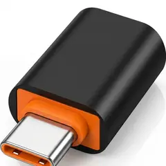 IRM - Adaptador Usb C A Usb 3.0 Macho Carga Rapida Transferencia De Datos Pc Laptop FIGOIMPORT