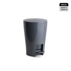 STERN - Papelero 5 litros gris Diabolo