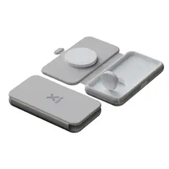XTORM - Base de Carga Inalámbrica 3 en 1 Blanco