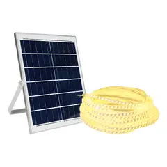 IRM - Luces Led Solar Exterior 10m Rgb Ip67 Adorno Jardin Terraza Rgb FIGOIMPORT