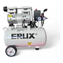 ERUX - Compresor De Aire De 24 Litros Silencioso.