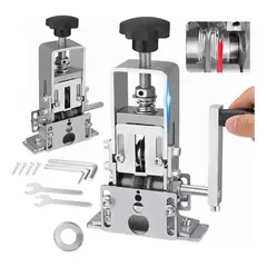 GENERICO - Pelacables Maquina Pelador Cables Automático Manual Taladro Herramienta Electricista Desforradora