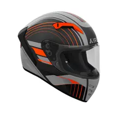 AIROH - Casco para moto Connor Achieve Naranjo Mate_.
