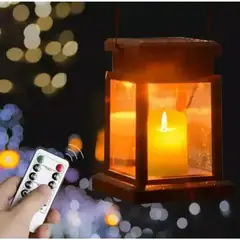 MOVI - SET 3 VELAS LED DECORATIVAS CON CONTROL REMOTO