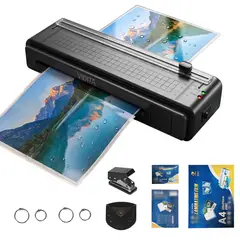 VIDITA - Termolaminadora Plastificadora 2 En 1 Cortador Integrado 300 Lamians