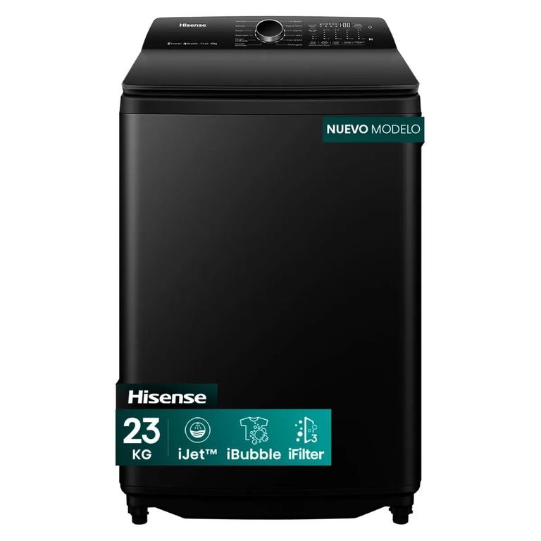 Lavadora WT5I2323DB 23 kg Gris Oscuro Carga Superior