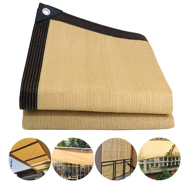 Toldo Vela Terraza 4x3 Metros Lona Sombreadora Toldo Jardin a $16.081