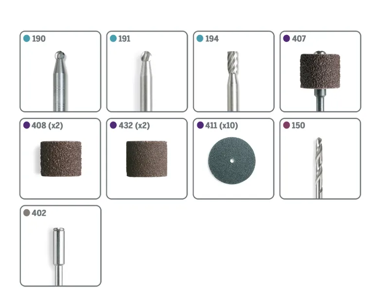 ACCESORIOS DREMEL20 PZAS PARA MADERA